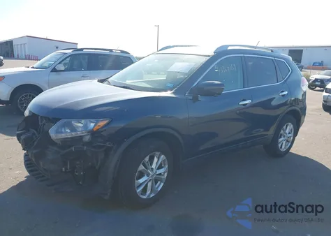 2016 Nissan Rogue Sv из США, поврежденный, VIN 5N1AT2MV0GC812917